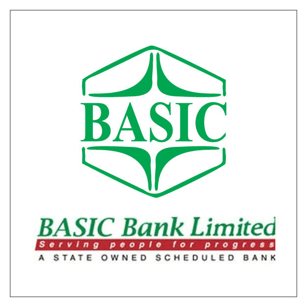 Basic Bank Promotional image for Barnamala Communication Limited featuring the "Basic Bank" service.