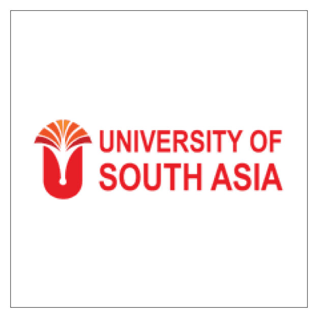 University of south asia Promotional image for Barnamala Communication Limited featuring the "University of South Asia" service.